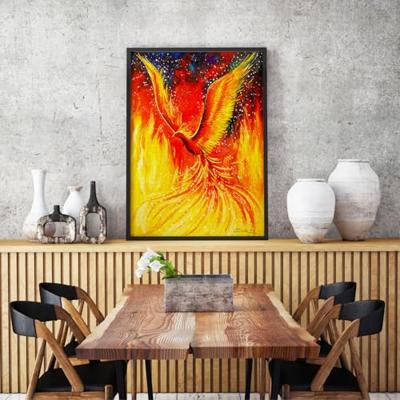 Phoenix Bird Puzzel 1000 Stukjes Phoenix Bird Puzzel 1000 Stukjes