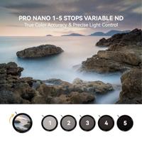NiSi TC ND-VARIO variabel grijsfilter 1-5stops 67mm - thumbnail