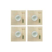 Sushi-set DKD Home Decor 14,5 x 14,5 x 31 cm Groen Keramiek Orientaals (16 Onderdelen) - thumbnail