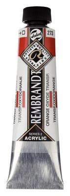 Rembrandt Acrylverf Tube 40 ml - Transparant Oxydoranje 273