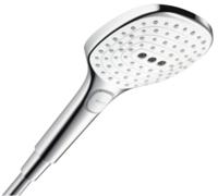 Hansgrohe Raindance Select E handdouche 120 3jet EcoSmart, wit/chroom - thumbnail