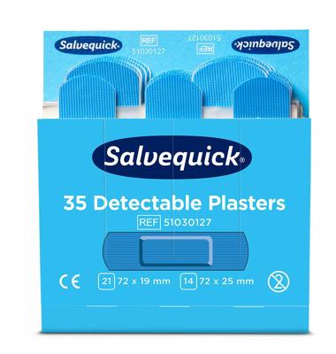 Salvequick Navulling Blauw Detect