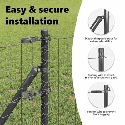 VidaXL Afrasteringspaal 26 pcs grijs 3,2 x 3,2 x 120 cm