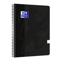 Spiraalblok oxf touch a4 ruit 5mm 140pag 80gr zw - thumbnail
