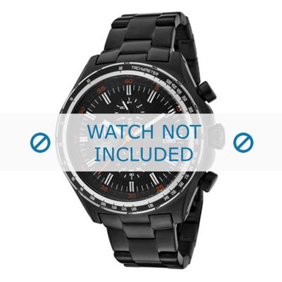 Fossil horlogeband CH2754 Staal Zwart