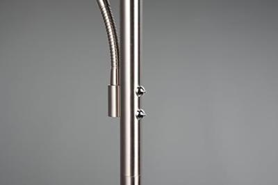 Trio Design leeslampWillis RVS - 180cm - 449510207