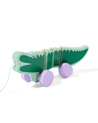 HEMA Houten Trekdier Krokodil