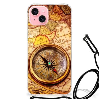 iPhone 15 Plus Telefoonhoesje met valbescherming Kompas iPhone 15 Plus Telefoonhoesje met valbescherming Kompas