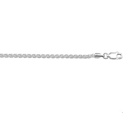 TFT Zilveren Ketting Vossestaart 1,7 mm x 45 cm