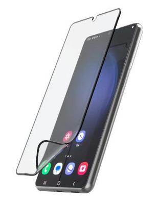 Hama Displaybescherming Samsung Galaxy S24+ (beschermfolie smartphone, cover Samsung Galaxy krasbestendig, veiligheidsglas zonder luchtbellen, displaybeschermfolie mobiele telefoon ultradun,