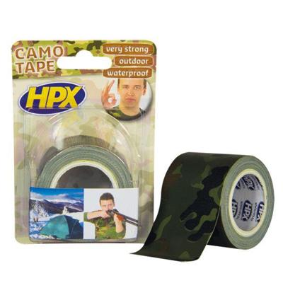 HPX Producten/duct tape reparatietape camouflage 48mm x 5m blister HPX Producten/duct tape reparatietape camouflage 48mm x 5m blister