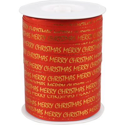 Lint | 10mm | 250m | Merry Christmas | PP | rood