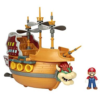 Super Mario Deluxe Playset - Bowser's Airship