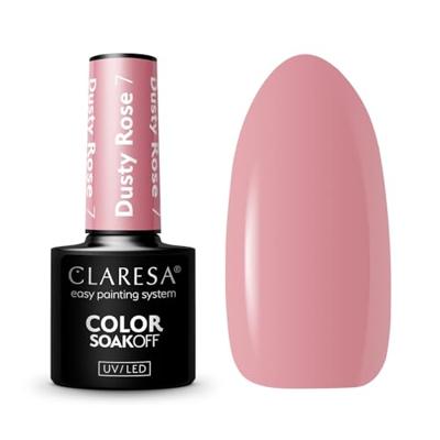 Claresa uv/led gellak 5ml dusty rose 7