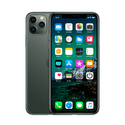 Refurbished iPhone 11 Pro Max 64 GB Middernachtgroen  Als nieuw
