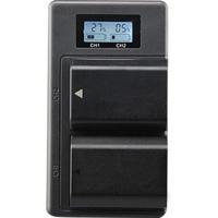 McoPlus Duocharger USB incl. 2x NP-FZ100 - thumbnail