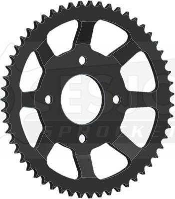 ESJOT Chain wheel 428 55z steel black