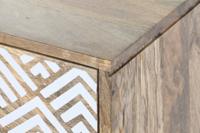 Tv-meubel DKD Home Decor 135 x 40 x 55 cm Natuurlijk Wit Mangohout - thumbnail