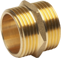 Meister Messing Dubbele Nippel 1'' W - WU9922290 - thumbnail