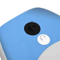 VidaXL Stand up paddleboardset opblaasbaar 330x76x10 cm zeeblauw - thumbnail