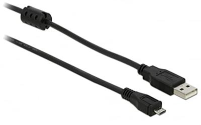 Delock 82335 USB-kabel USB 2.0 USB-A stekker, USB-micro-B stekker 2.00 m Zwart Delock 82335 USB-kabel USB 2.0 USB-A stekker, USB-micro-B stekker 2.00 m Zwart
