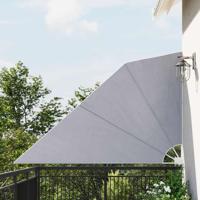 VidaXL Balkonscherm inklapbaar 160x240 cm grijs - thumbnail