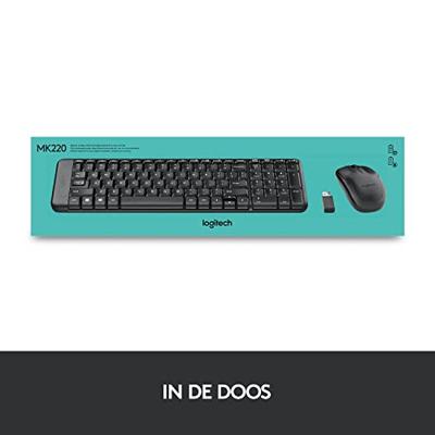 Logitech MK220 toetsenbord en muis - thumbnail