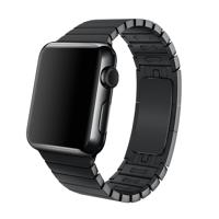 Apple Watch (38 mm) schakelarmband, Space zwart - thumbnail