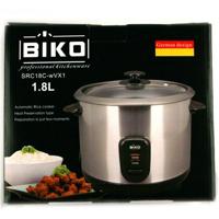 Biko Rijstkoker 1.8 Liter RVS - thumbnail