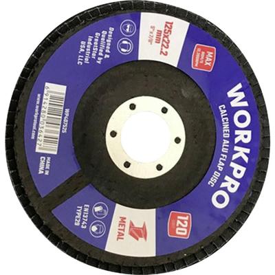 WorkPro WP407525 Lamellenschuurschijf Diameter 125 mm Boordiameter 22.2 mm 10 stuk(s)