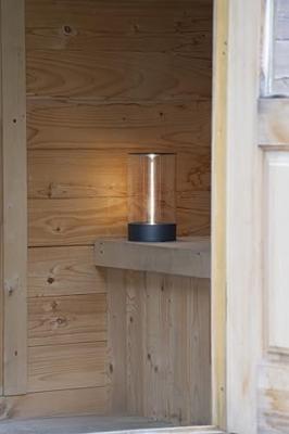 Konstsmide 7848-370 Edison M LED-accutafellamp Donkergroen