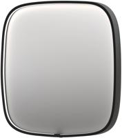 Ben Sandro Spiegel 80x4x80 cm Geborsteld Metal Black - thumbnail