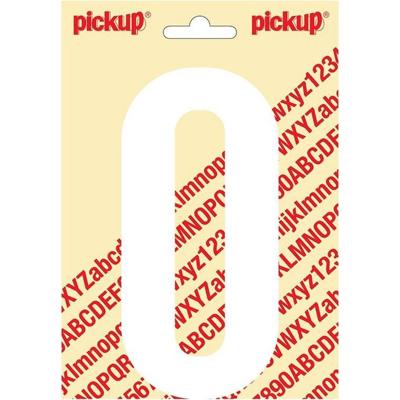 Plakletter Nobel Sticker letter O wit Pickup - Pickup