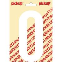 Plakletter Nobel Sticker letter O wit Pickup - Pickup - thumbnail
