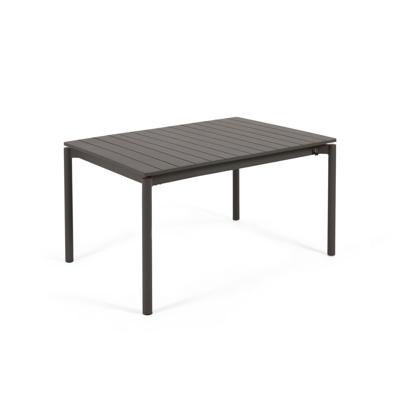 Kave Home Uitschuifbare Tuintafel 'Zaltana' 140 - 200 x 90cm, kleur Mat Zwart Kave Home Uitschuifbare Tuintafel 'Zaltana' 140 - 200 x 90cm, kleur Mat Zwart