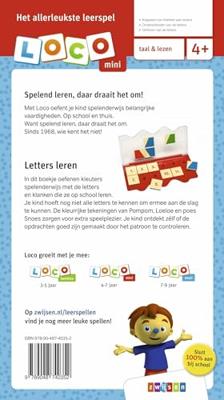 WPG Uitgevers Mini loco - rompompom ik leer letters (4-6 jaar)