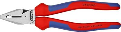 Knipex Kracht-Kombitang zwart geatramenteerd met meer-componentengrepen 200 mm - 0202200 - thumbnail