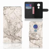 Motorola Moto G7 Play | Bookcase | Marmer Beige - thumbnail