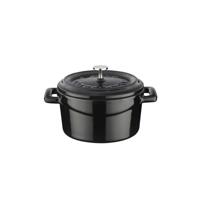 LAVA Casserole mini rond - Ø100mm - 0.35Ltr - Zwart/Zwart - thumbnail