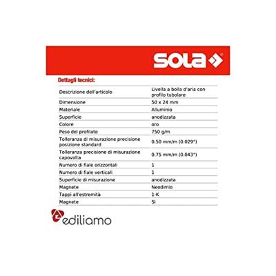 Sola AZM 40 waterpas magnetisch | 40 cm - 01820501