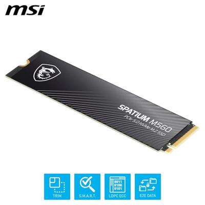 MSI SPATIUM M560 PCIe 5.0 NVMe M.2 2TB MSI SPATIUM M560 PCIe 5.0 NVMe M.2 2TB