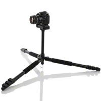 Walimex FT-667T Tripod 1/4 inch Werkhoogte: 55 - 173 cm Zwart Incl. tas - thumbnail