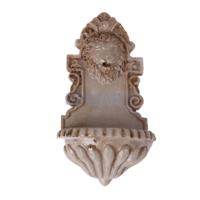 3 PC'S Vintage Doll House miniatuur Leeuw hoofd muur opknoping accessoires speelgoed - thumbnail