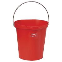 Vikan Emmer rood 12 ltr. met schenktuit - thumbnail