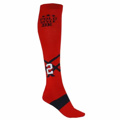 BR BRPS kniekousen rood maat:31-34 BR BRPS kniekousen rood maat:31-34