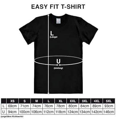 Die Sendung mit der Maus (The Show with the Mouse) Easy Fit T-Shirt Outline Size M