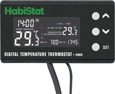 Digitale temperatuur thermostaat timer 600 watt Habistat - Habistat Digitale temperatuur thermostaat timer 600 watt Habistat - Habistat