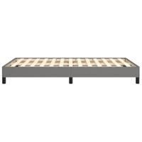 Bedframe zonder matras 120x190 cm stof donkergrijs - thumbnail