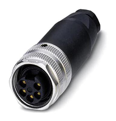 Phoenix Contact 1521384 Sensor/actuator connector, niet geassembleerd 7/8 Aantal polen (sensoren): 5 Bus, recht 1 stuk(s)