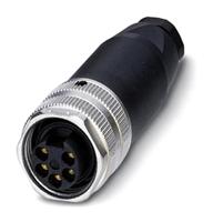 Phoenix Contact 1521384 Sensor/actuator connector, niet geassembleerd 7/8 Aantal polen (sensoren): 5 Bus, recht 1 stuk(s) - thumbnail